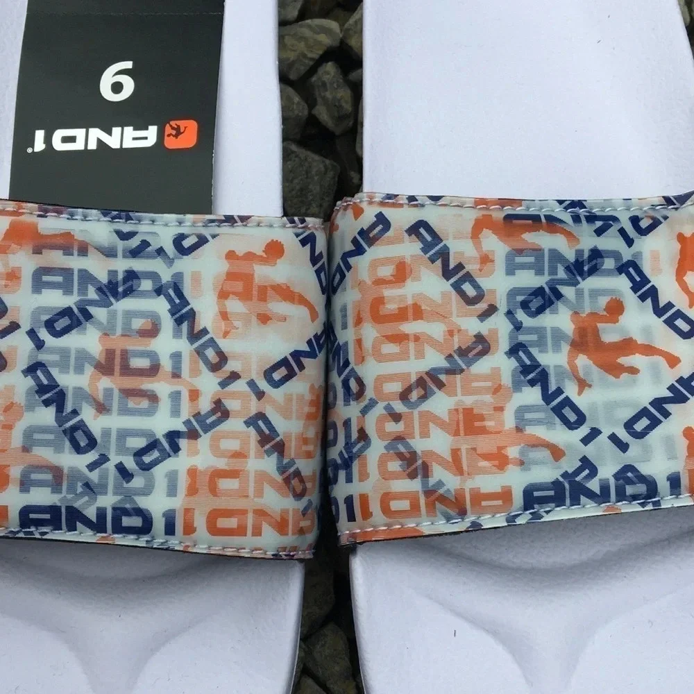 And 1 Men’s Holographic Multiclor Sport Slides Men’s Size 9 NWT